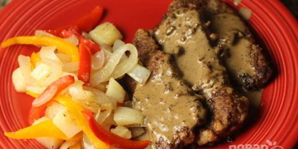 Рецепт печень говяжья с овощами