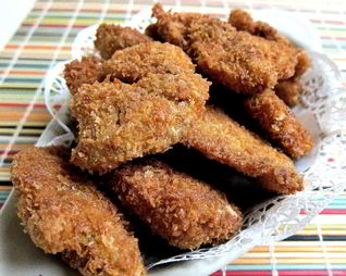 Печень куриная жареная