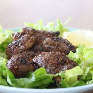 Жареная куриная печень