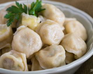 Куриные пельмени