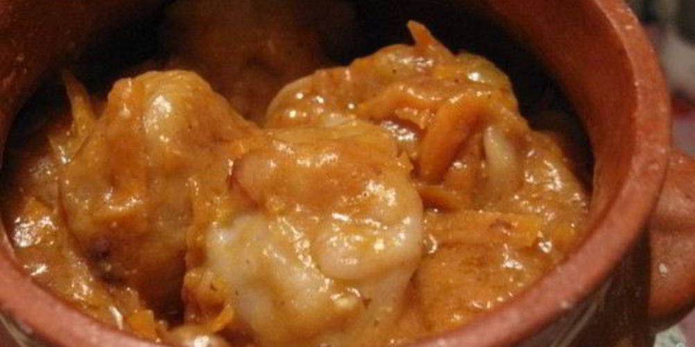 Рецепт пельмени в горшочках