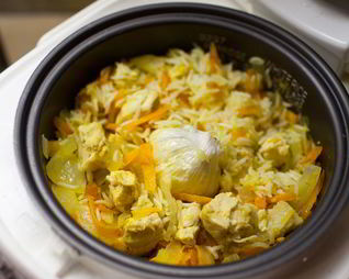 Ароматный плов в мультиварке