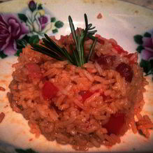 Рецепт Джамбалайя с ветчиной и беконом