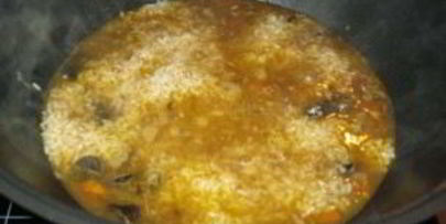 грибной плов