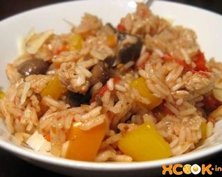 Куриная паэлья