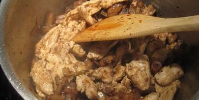 куриная паэлья