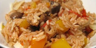 куриная паэлья