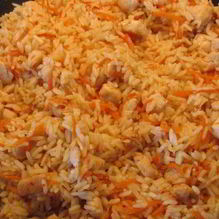 Рецепт Минималистический плов с курицей