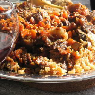 Мужской плов по-европейски