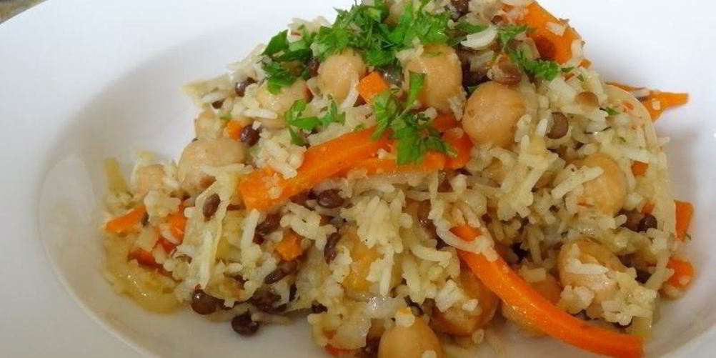 Рецепт овощной плов в мультиварке
