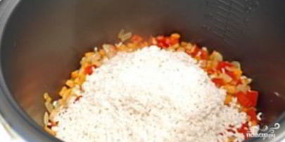 овощной плов в мультиварке
