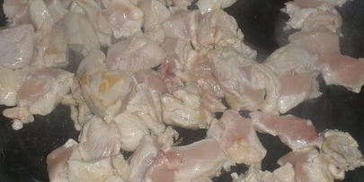 паэлья с курицей и овощами