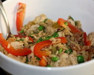 Паэлья с курицей в мультиварке