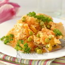 Рецепт Паэлья с курицей