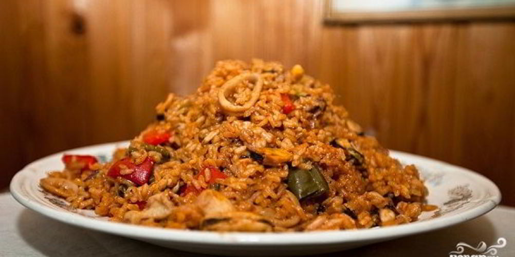 Рецепт паэлья в казане