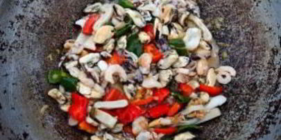 паэлья в казане