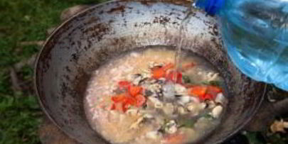 паэлья в казане