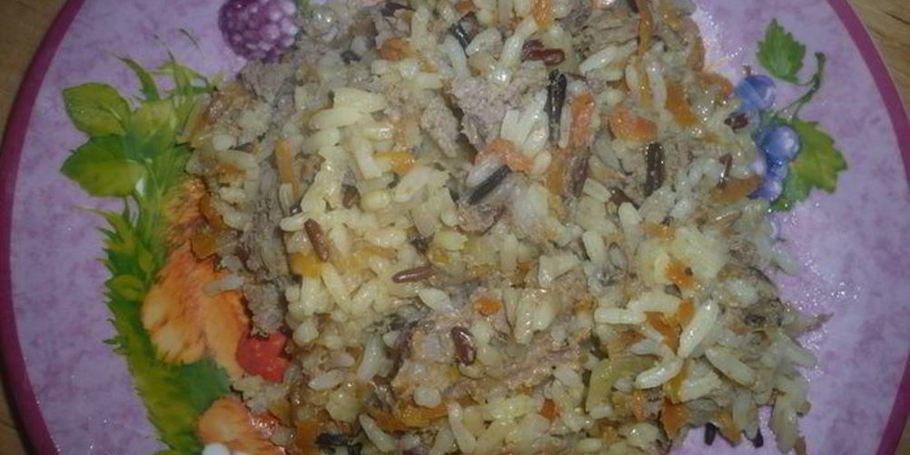 Рецепт плов 4 риса с фаршем из индейки