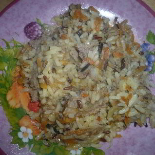 Плов 4 риса с фаршем из индейки