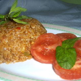 Плов из булгура