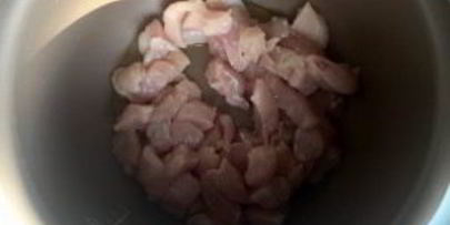 плов из чечевицы с курицей в мультиварке