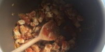 плов из чечевицы с курицей в мультиварке