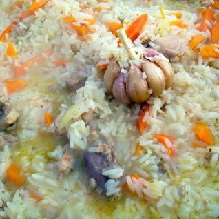 Плов из кролика