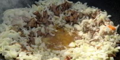 плов из кролика