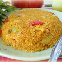 Рецепт Плов из кус-куса и куриного филе в восточном стиле