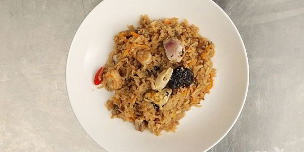 Рецепт плов из морепродуктов в мультиварке