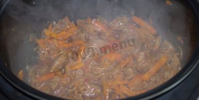 плов из перловки в мультиварке с мясом