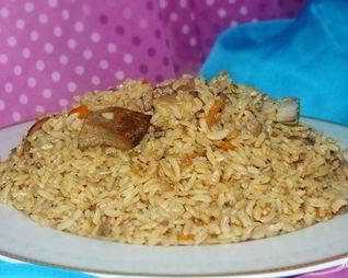 Плов из утки в мультиварке