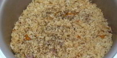 плов из утки в мультиварке