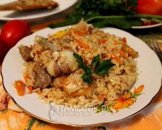 Плов по-казахски