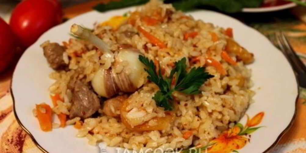 Рецепт плов по-казахски