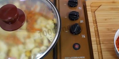 плов постный с овощами