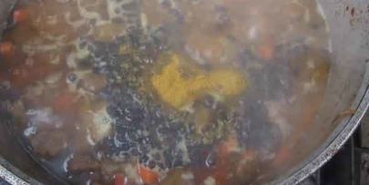 плов праздничный по-узбекски