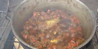 плов праздничный по-узбекски