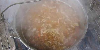 плов праздничный по-узбекски