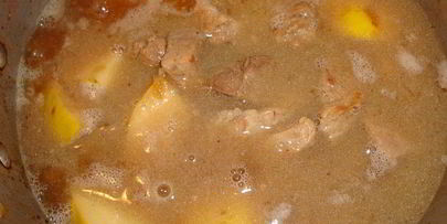 плов с айвой