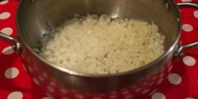 плов с белыми грибами