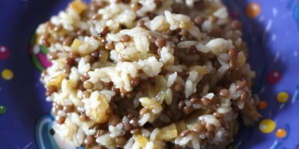 Рецепт плов с чечевицей