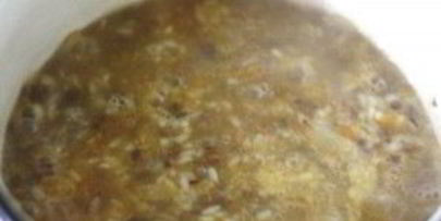 плов с чечевицей