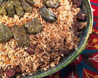 Плов с долмой