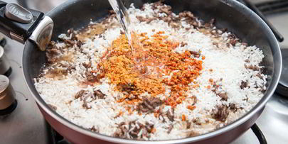 плов с фаршем