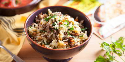 плов с фаршем