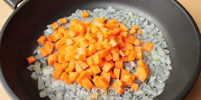 плов с говядиной на сковороде