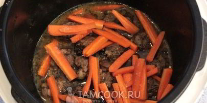 плов с говядиной в мультиварке
