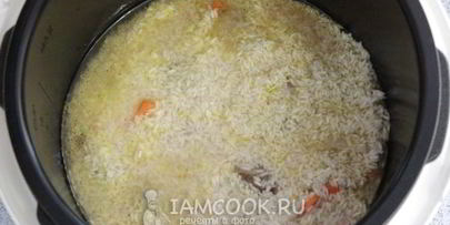 плов с говядиной в мультиварке