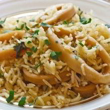 Рецепт Плов с кальмарами